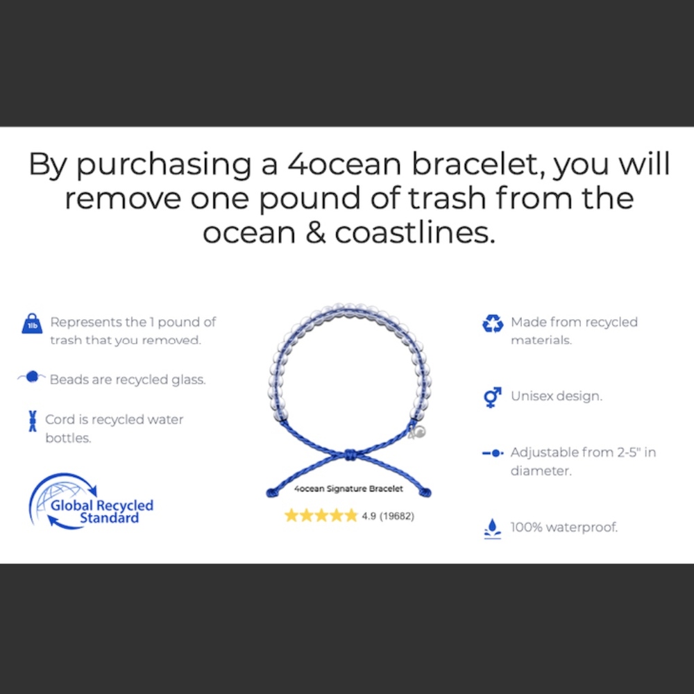 4ocean bracelet